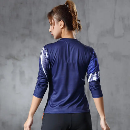 Camisa Feminina Esport Tênis Manga Comprida